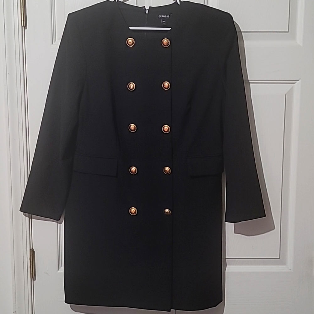 NWT Express XL Black Dress